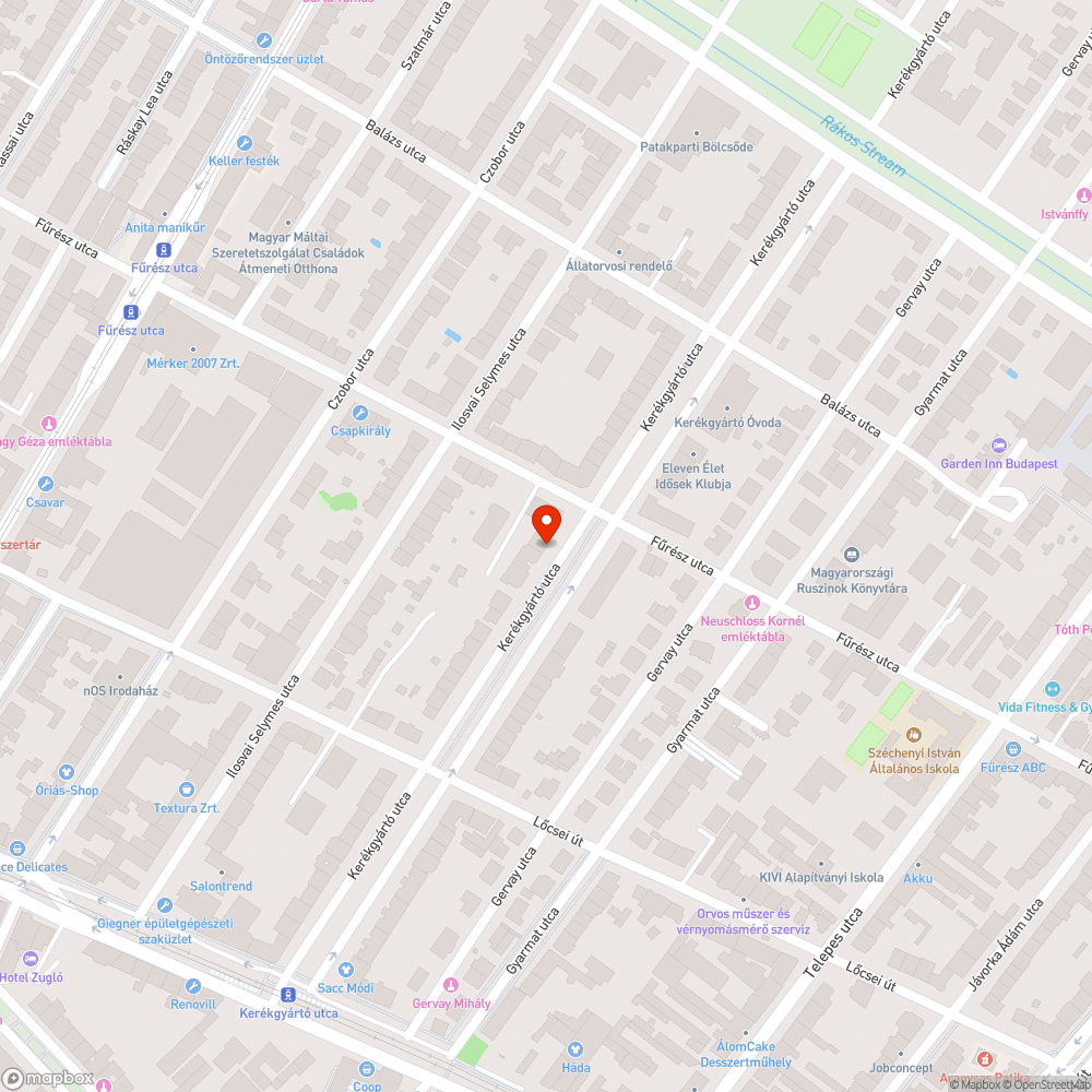 Elhagyott tárgy bejelentés helye