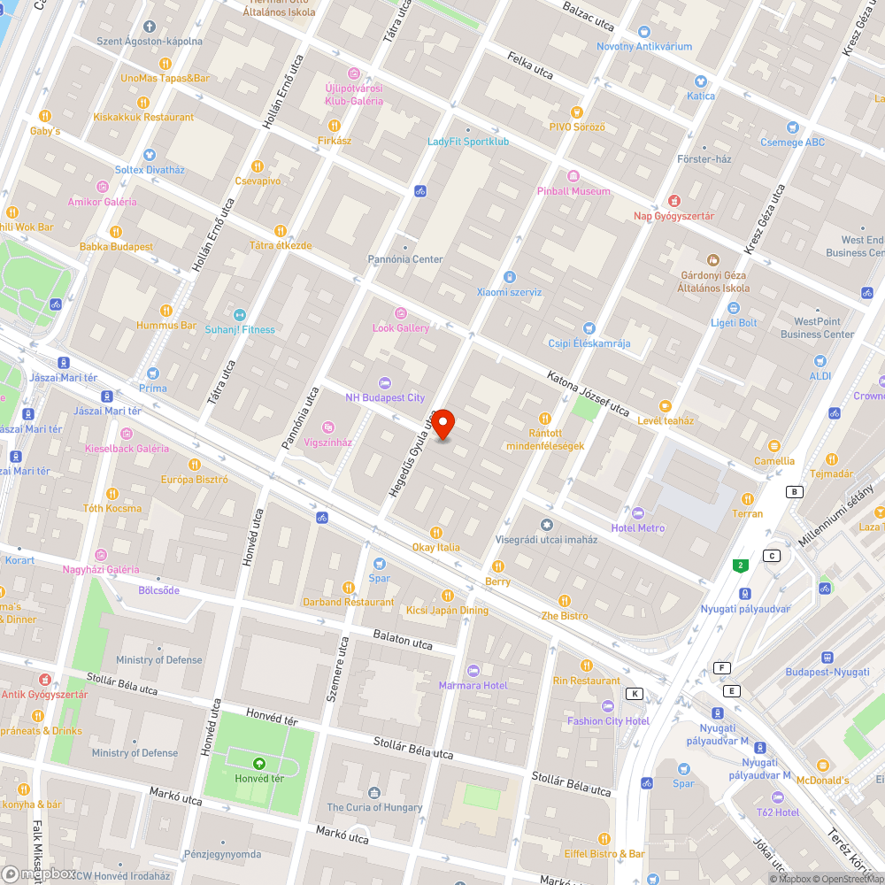 Ronda, veszelyes kerites bejelentés helye