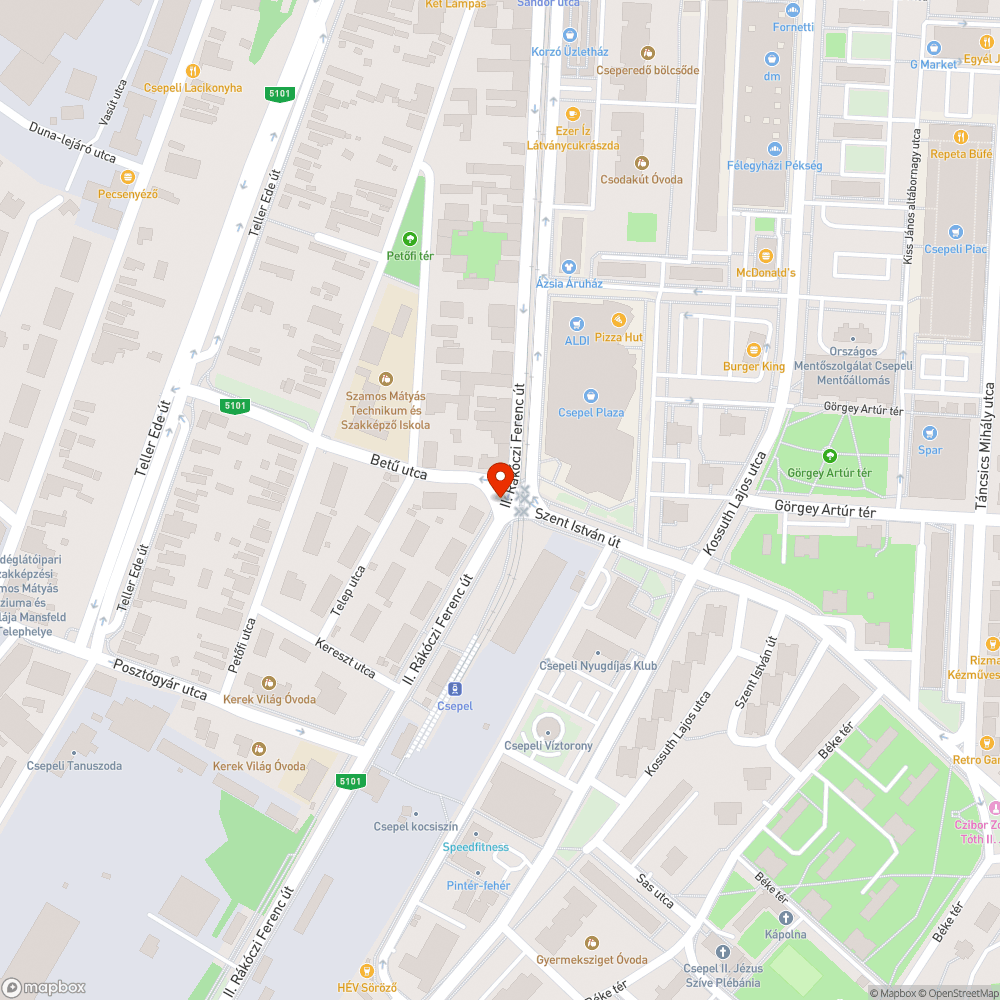 Hiányzó fényterelő bejelentés helye