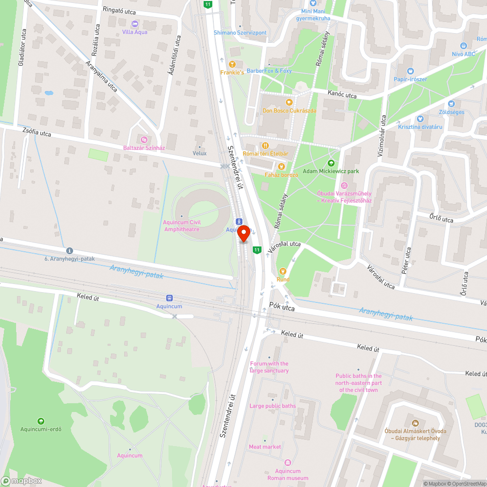 697-es Hév bejelentés helye