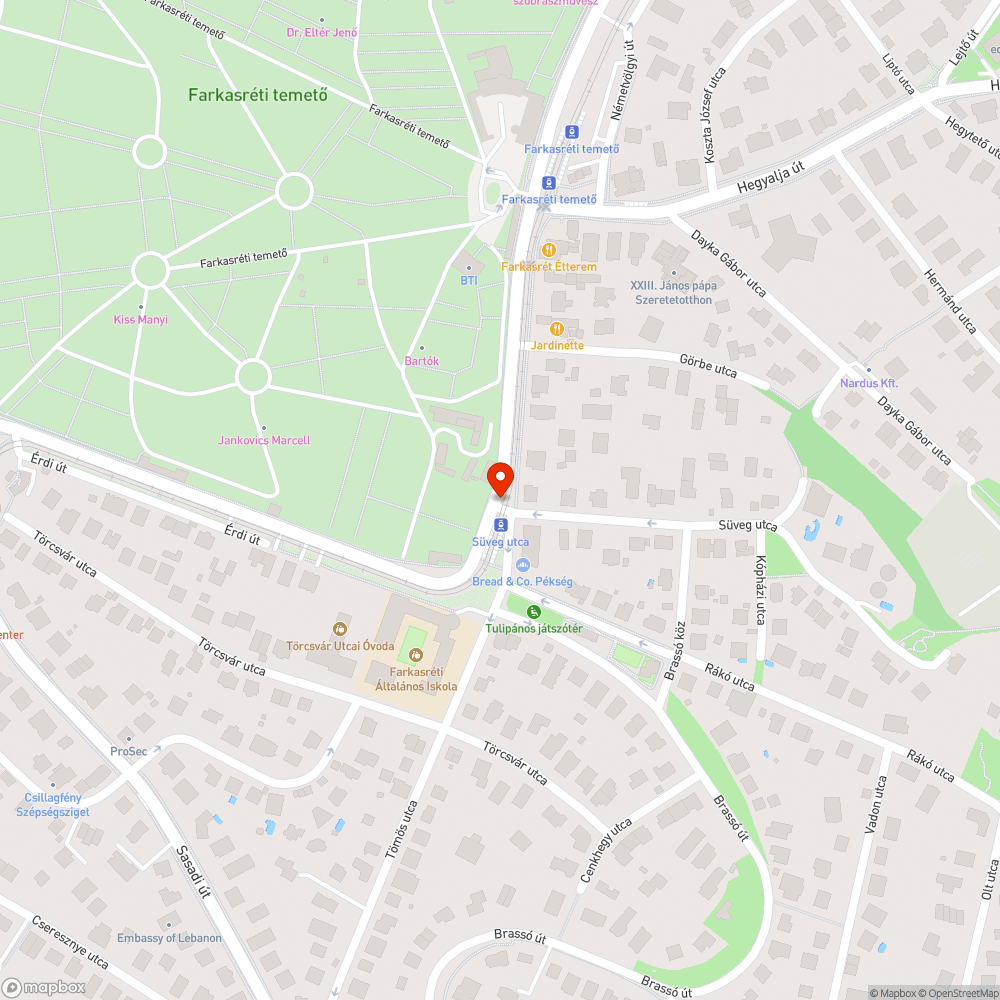 Jeges járda bejelentés helye