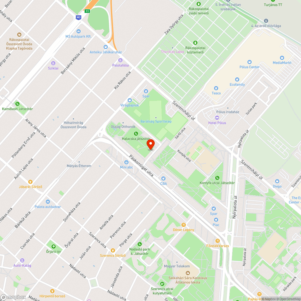 Senki földje bejelentés helye