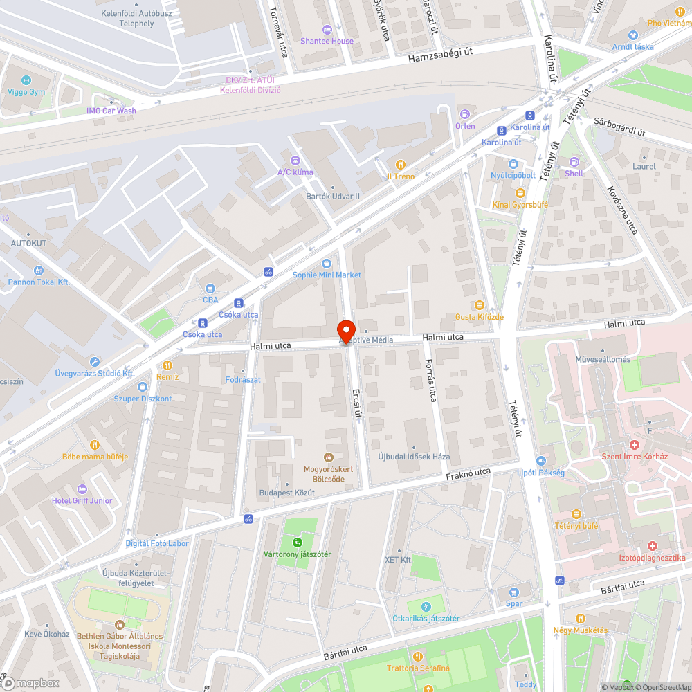 Szétrepedt fedlap a Halmi út/Ercsi út sarkán bejelentés helye