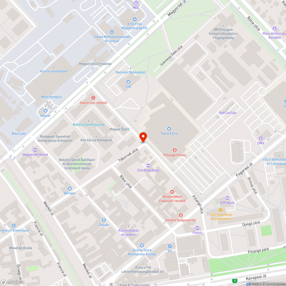 Kidőlt pollerek bejelentés helye