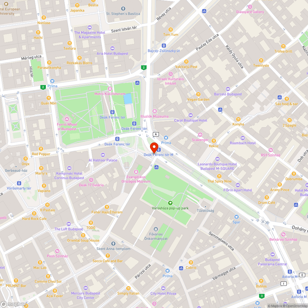 Kikopott fedlap a Deák Ferenc téren bejelentés helye