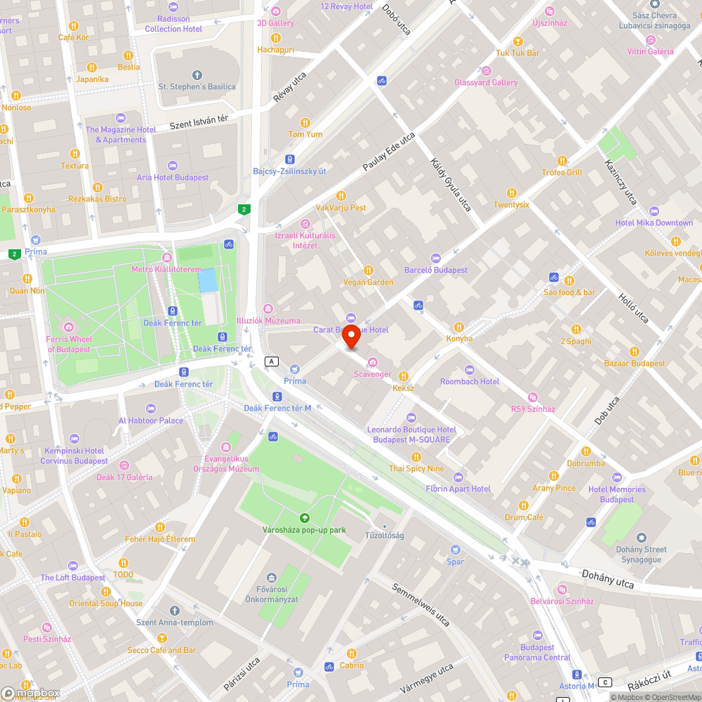 Megdőlt oszlop bejelentés helye