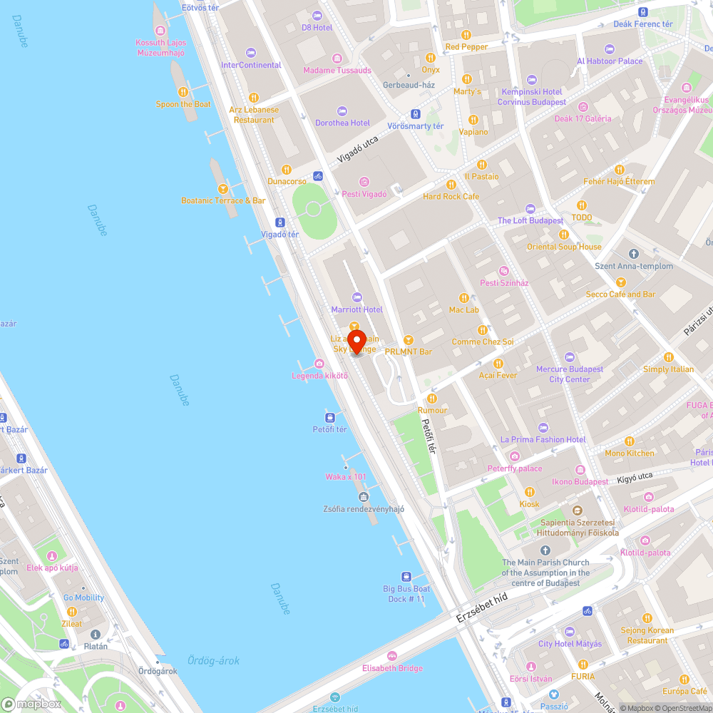 Duna korzó kandeláberek bejelentés helye