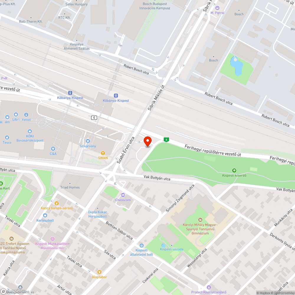 Nem világít bejelentés helye