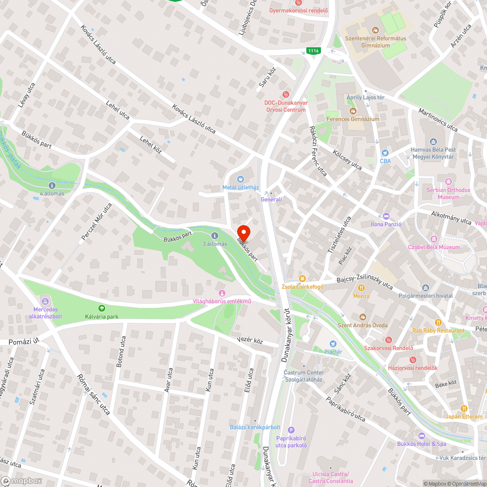 Bükköspart 43. előtti fa karbantartásának egy hónapos késése bejelentés helye