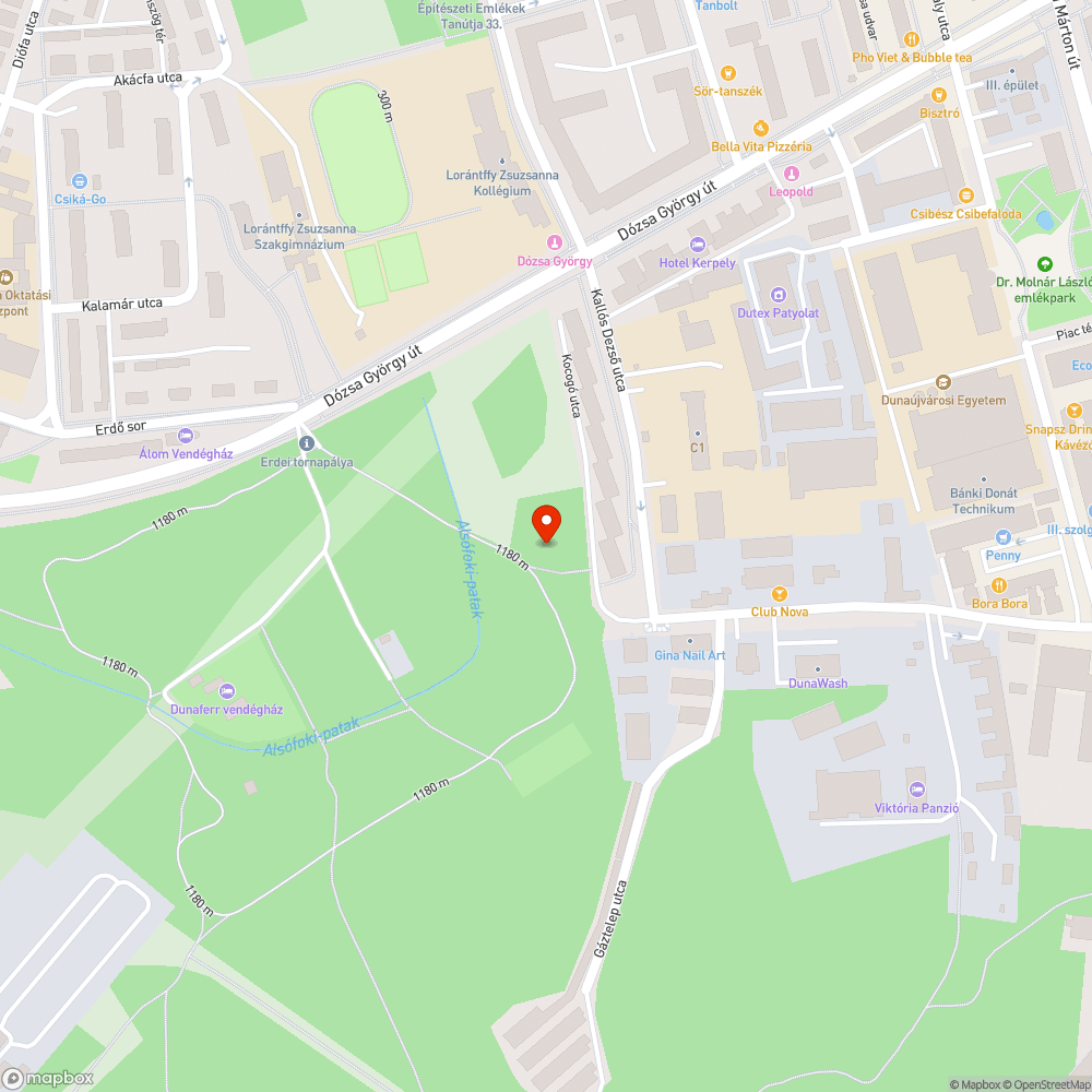 eldőlt szemetes bejelentés helye