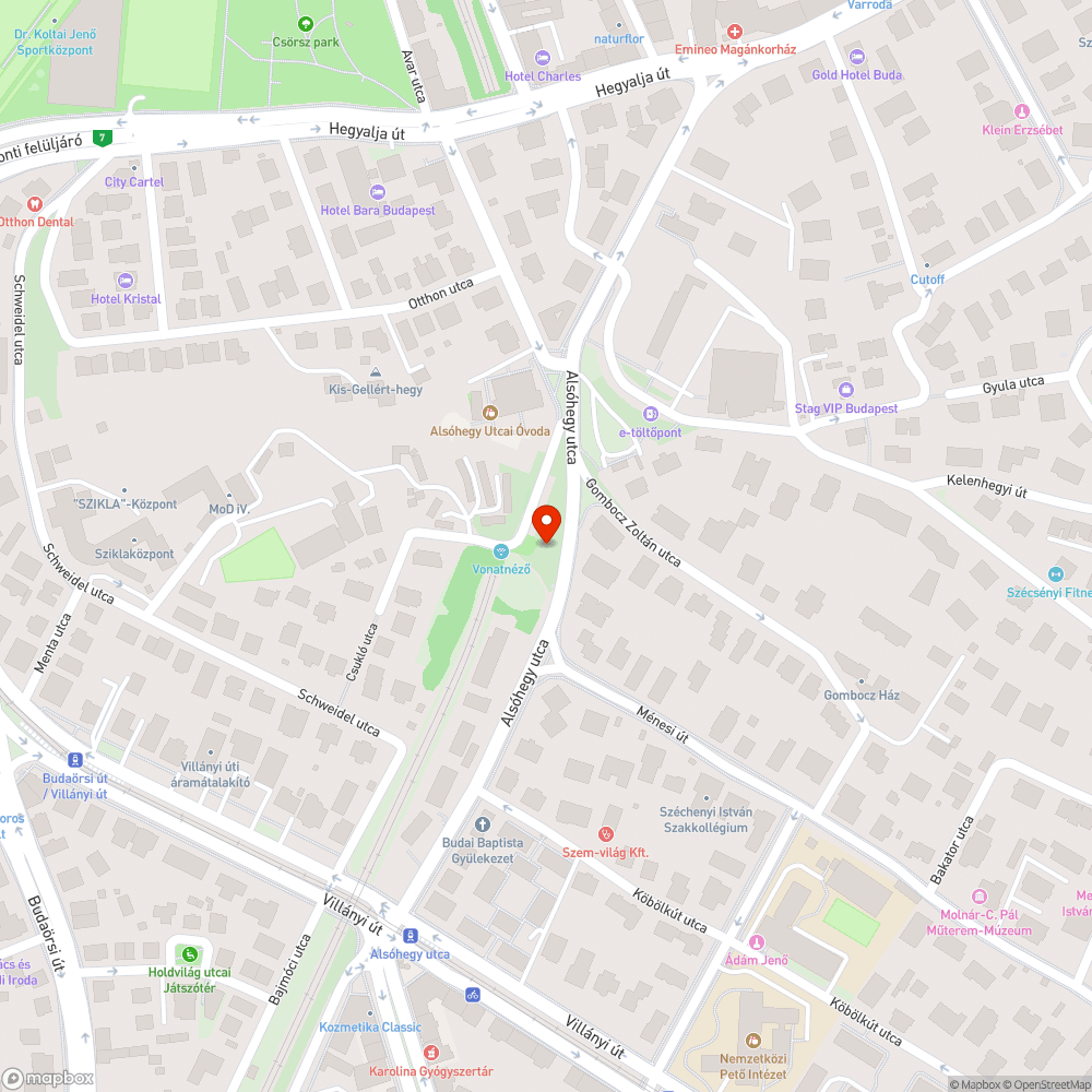 Graffiti eltüntetèse bejelentés helye