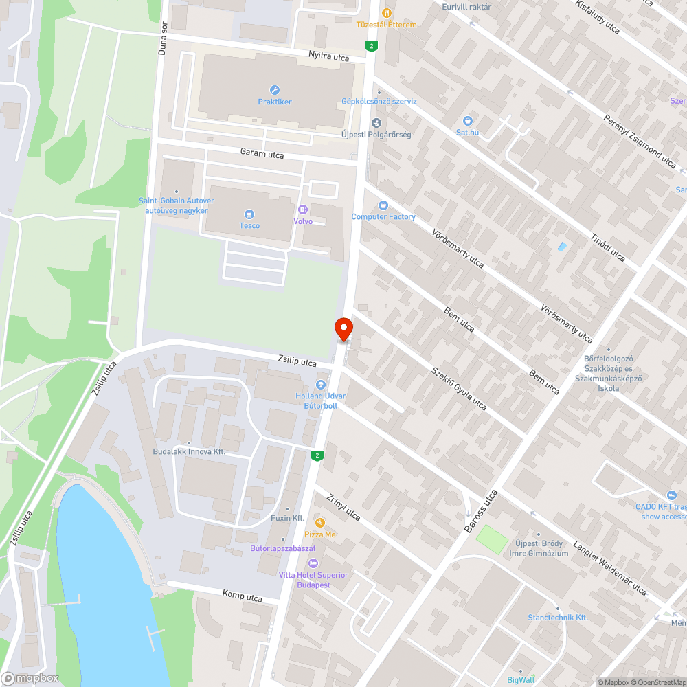 Kidöntött pollerek bejelentés helye