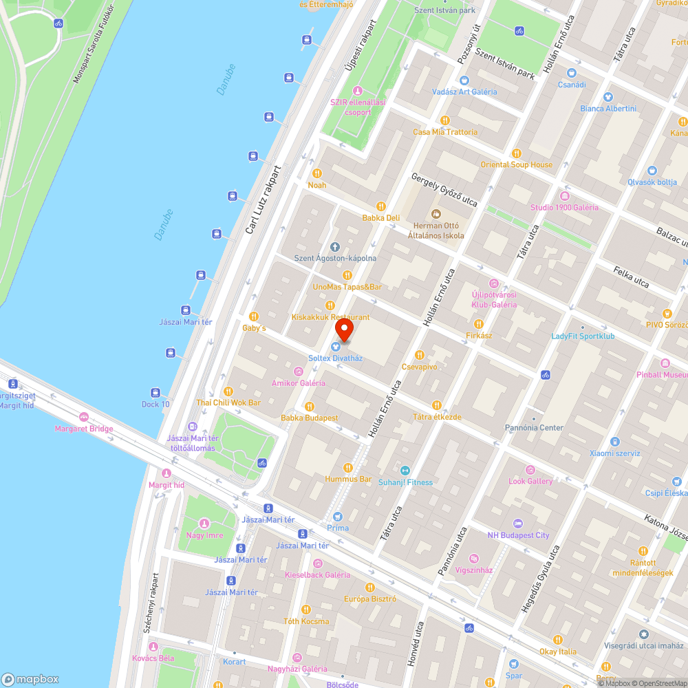 Katona - Poszonyi sarok - veszélyes biciklis kereszteződés bejelentés helye