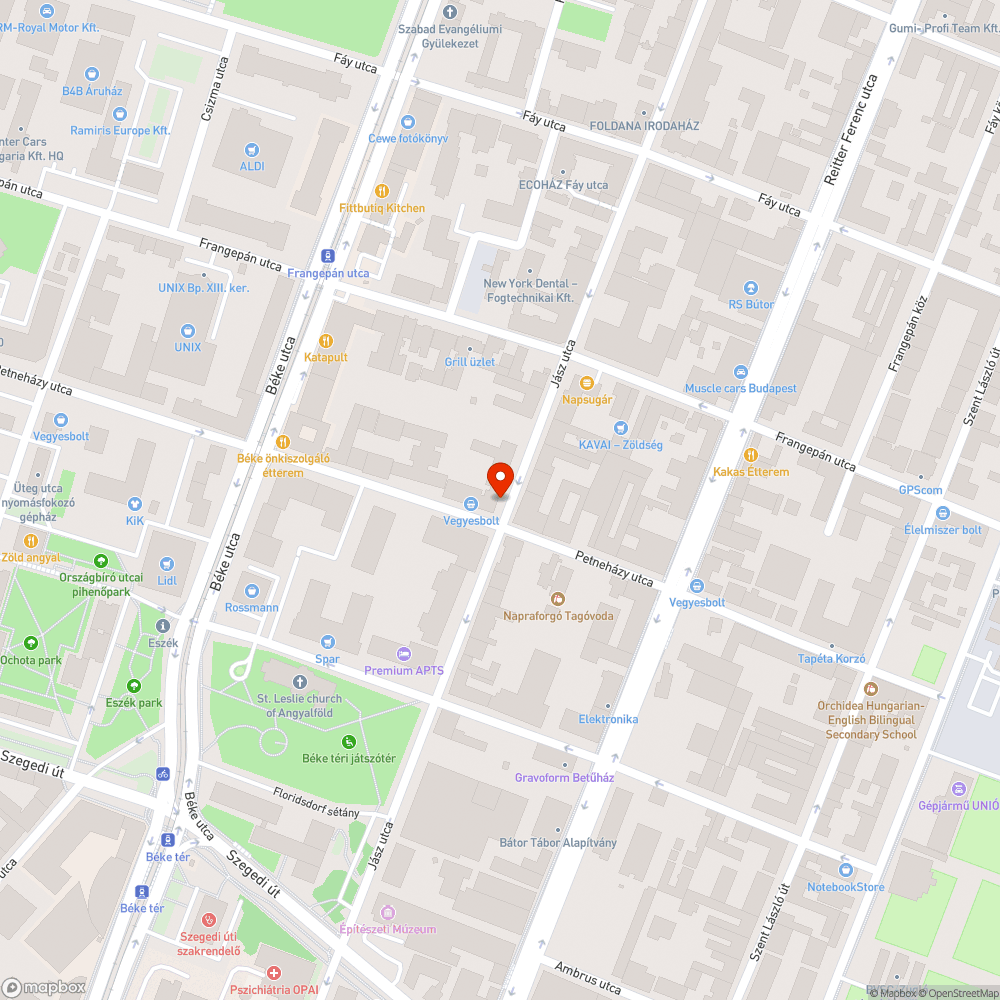 Busszal behajtás bejelentés helye