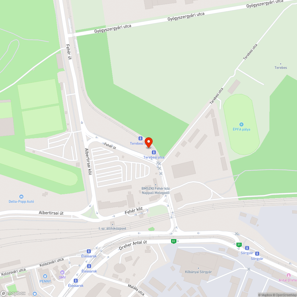 Otthagyott kőtörmelék kupac. bejelentés helye