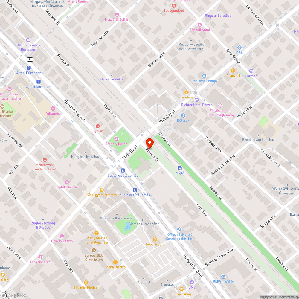 Francia út - Thököly út saroknál, a szelektív gyűjtőnél nagy halom sitt, lom, szemét bejelentés helye