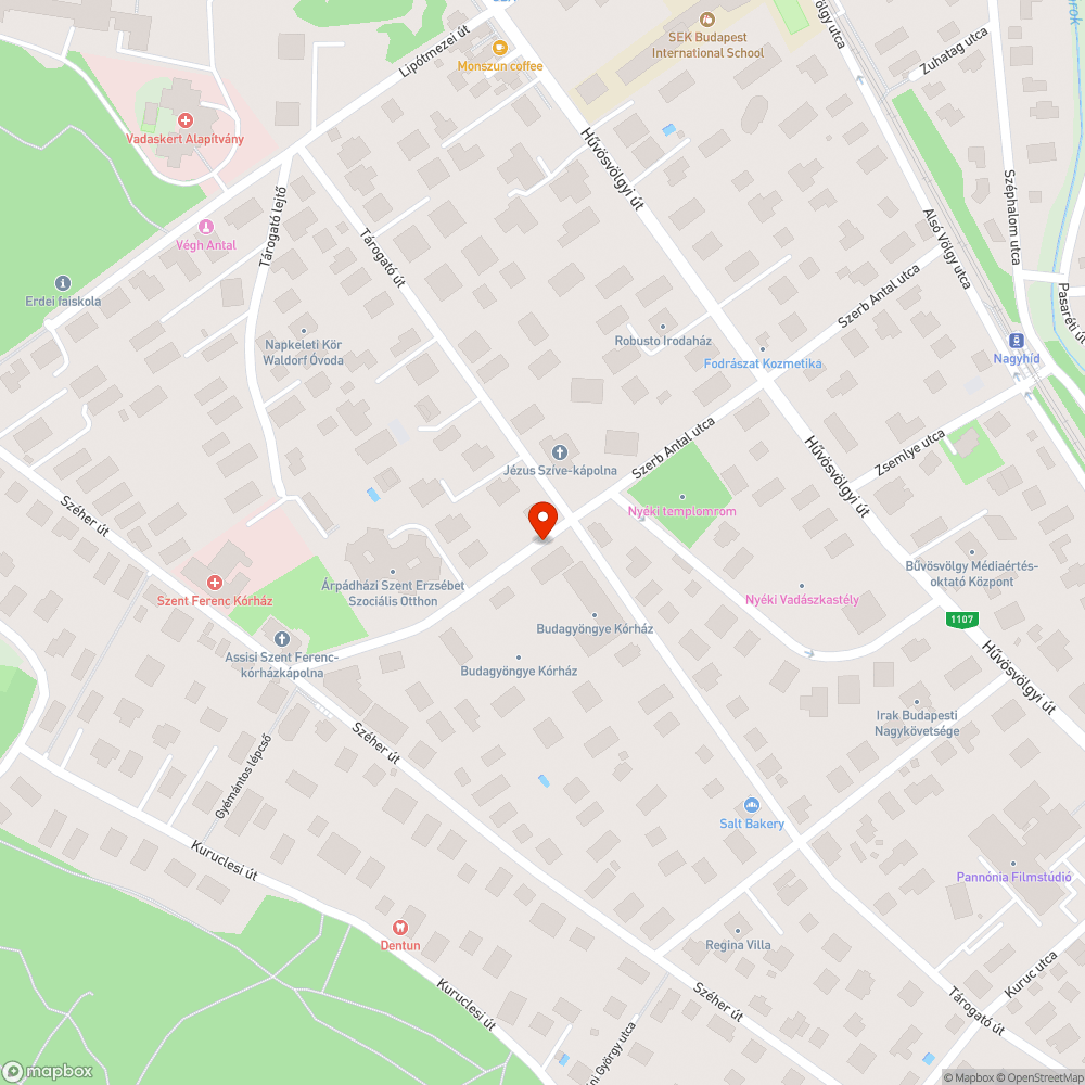 Felesleges Munkavégzés tábla a Szerb Antal utcában bejelentés helye