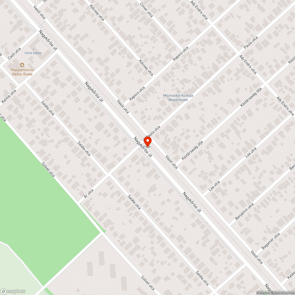 Hiányzó megállónévtábla bejelentés helye