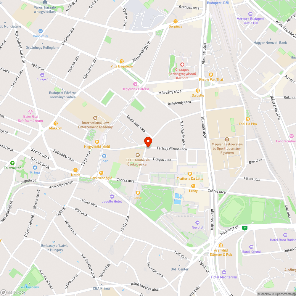 Elhagyott autó szabálytalan parkolás bejelentés helye