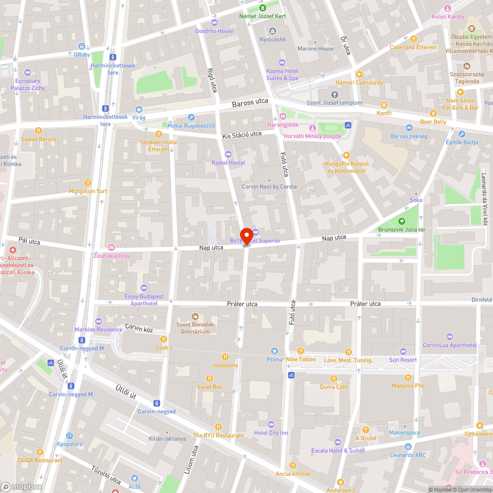 Hova dobjuk a kutyapiszkot a Corvin-negyedben? bejelentés helye