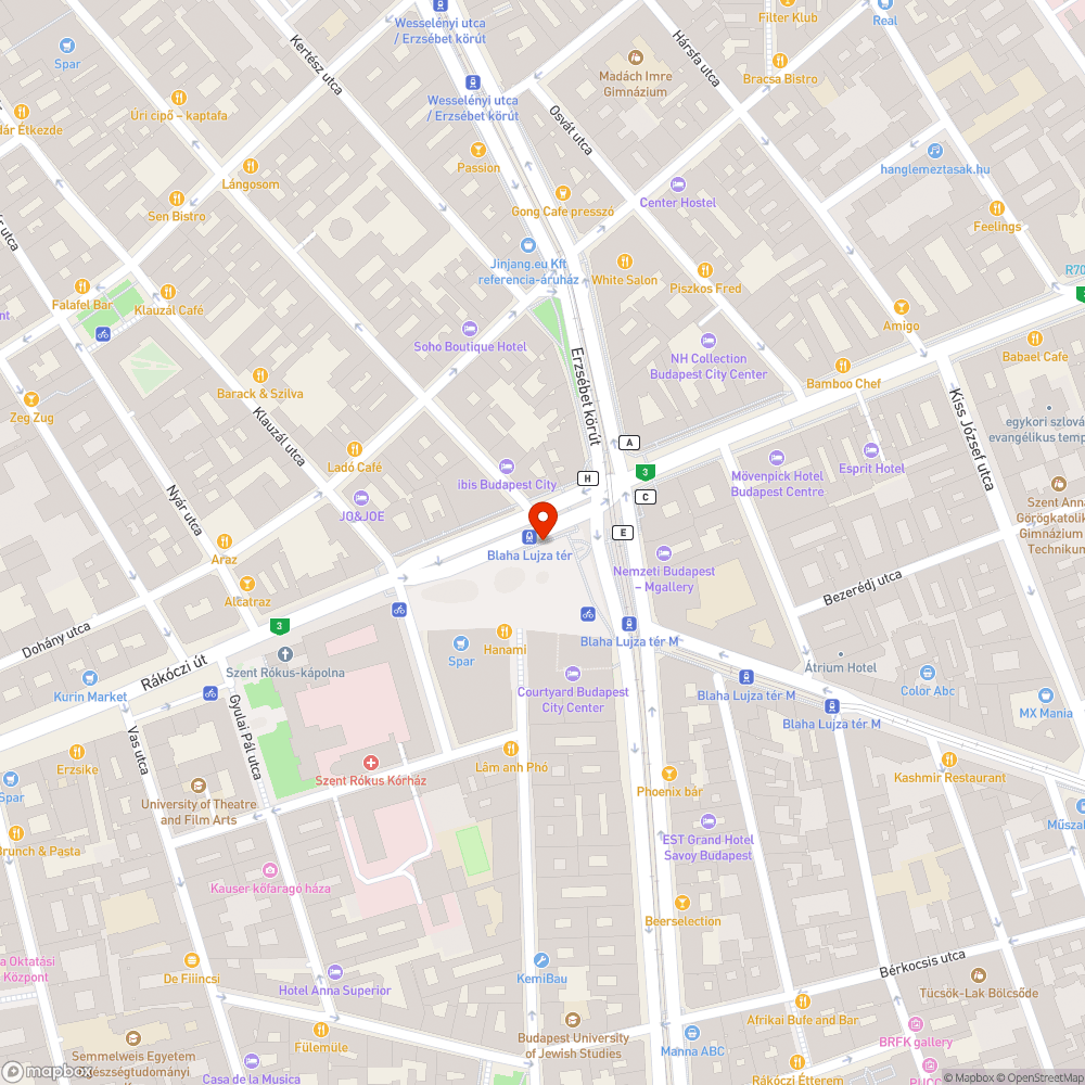 Összefirkált támaszkodó bejelentés helye