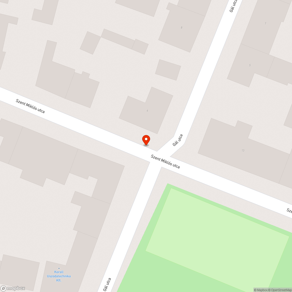 Eldugult csatorna lefolyó bejelentés helye