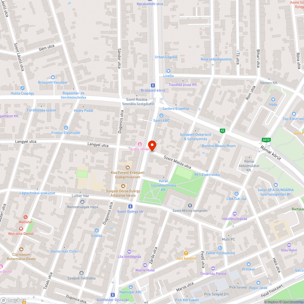 Nyitott elektromos szerelődoboz bejelentés helye