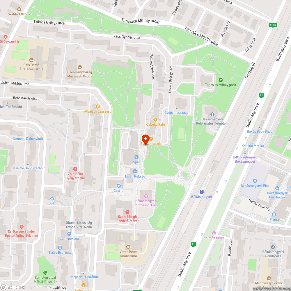 Hatalmas pocsolya, rossz térkő bejelentés helye