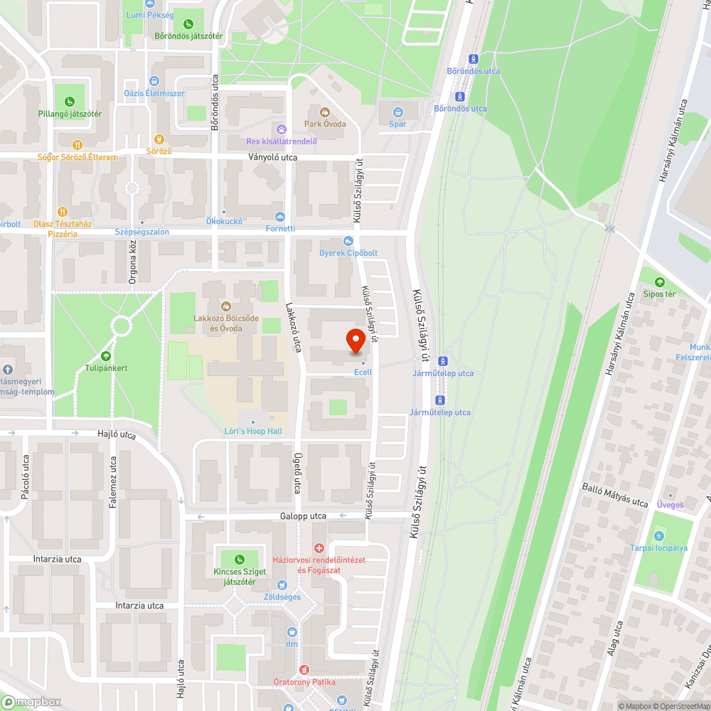 Rendszám nélküli elhagyott kisteherautó bejelentés helye