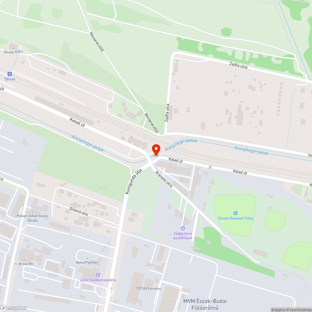 Útlezárás Bp. III. ker bejelentés helye