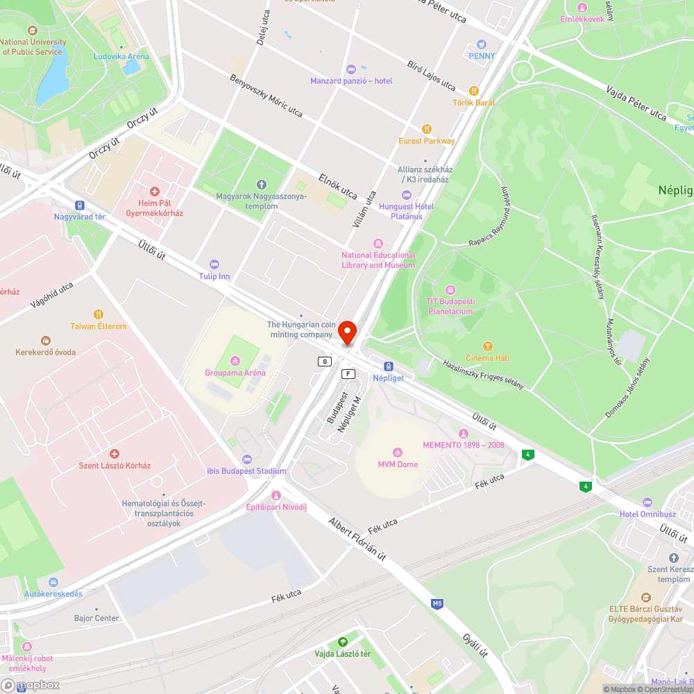 Hungarikum bejelentés helye