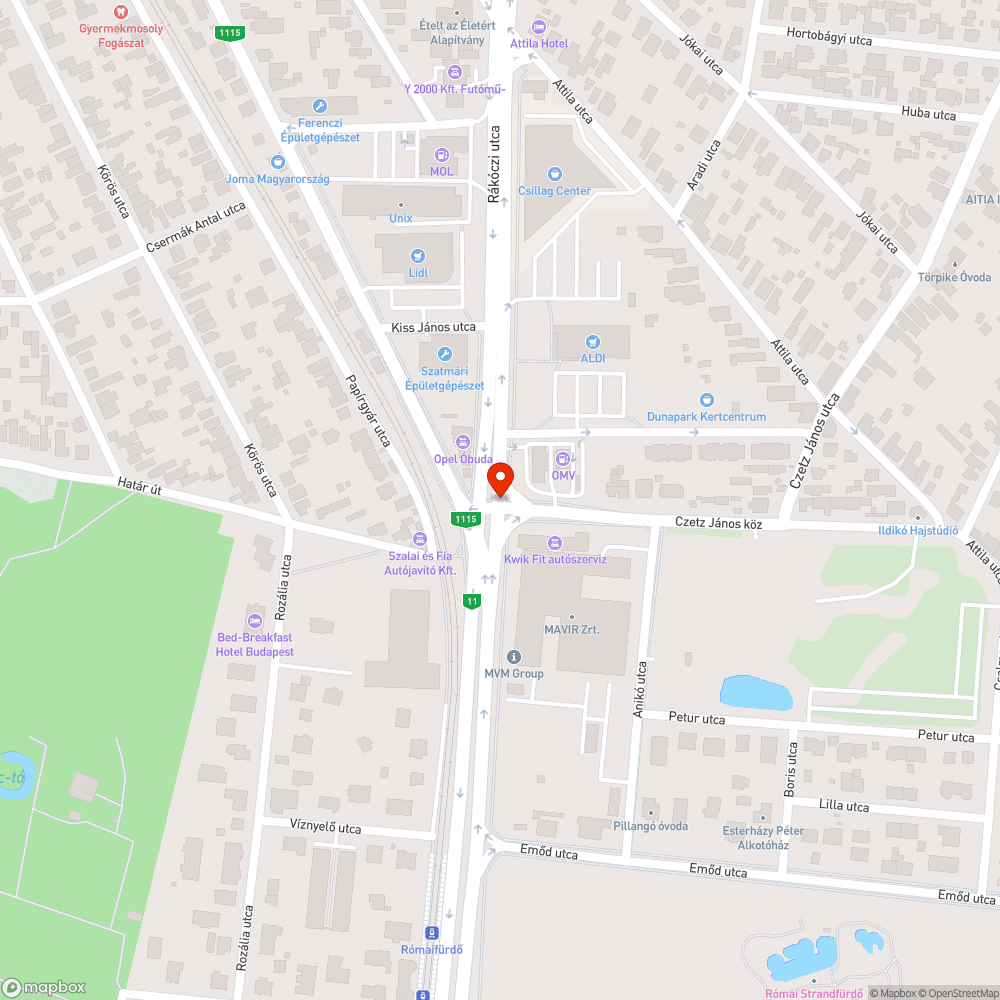 Kátyú probléma - nem megfelelő aszfaltozás bejelentés helye