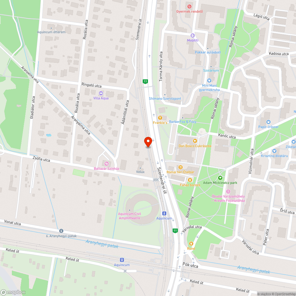 Kiégett, elfordult lámpa bejelentés helye