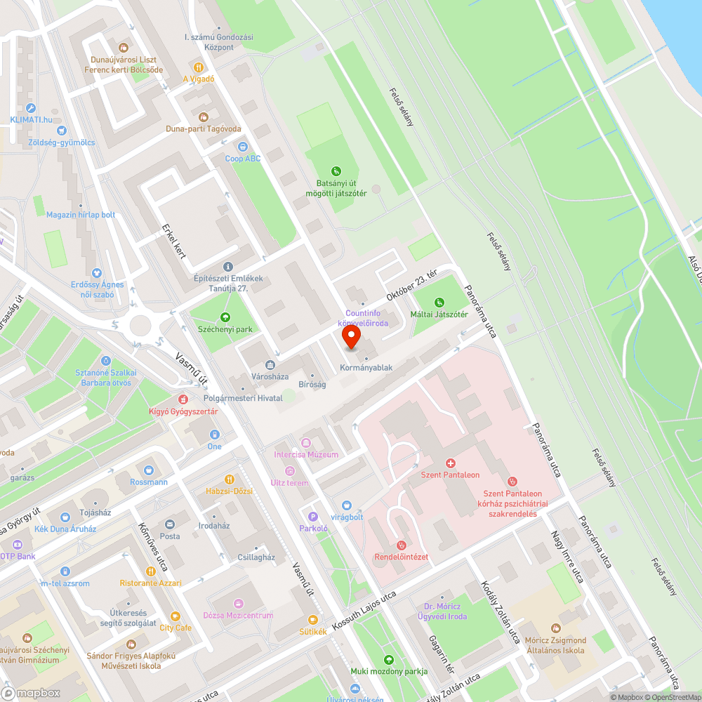 megrongált jelzőtábla bejelentés helye