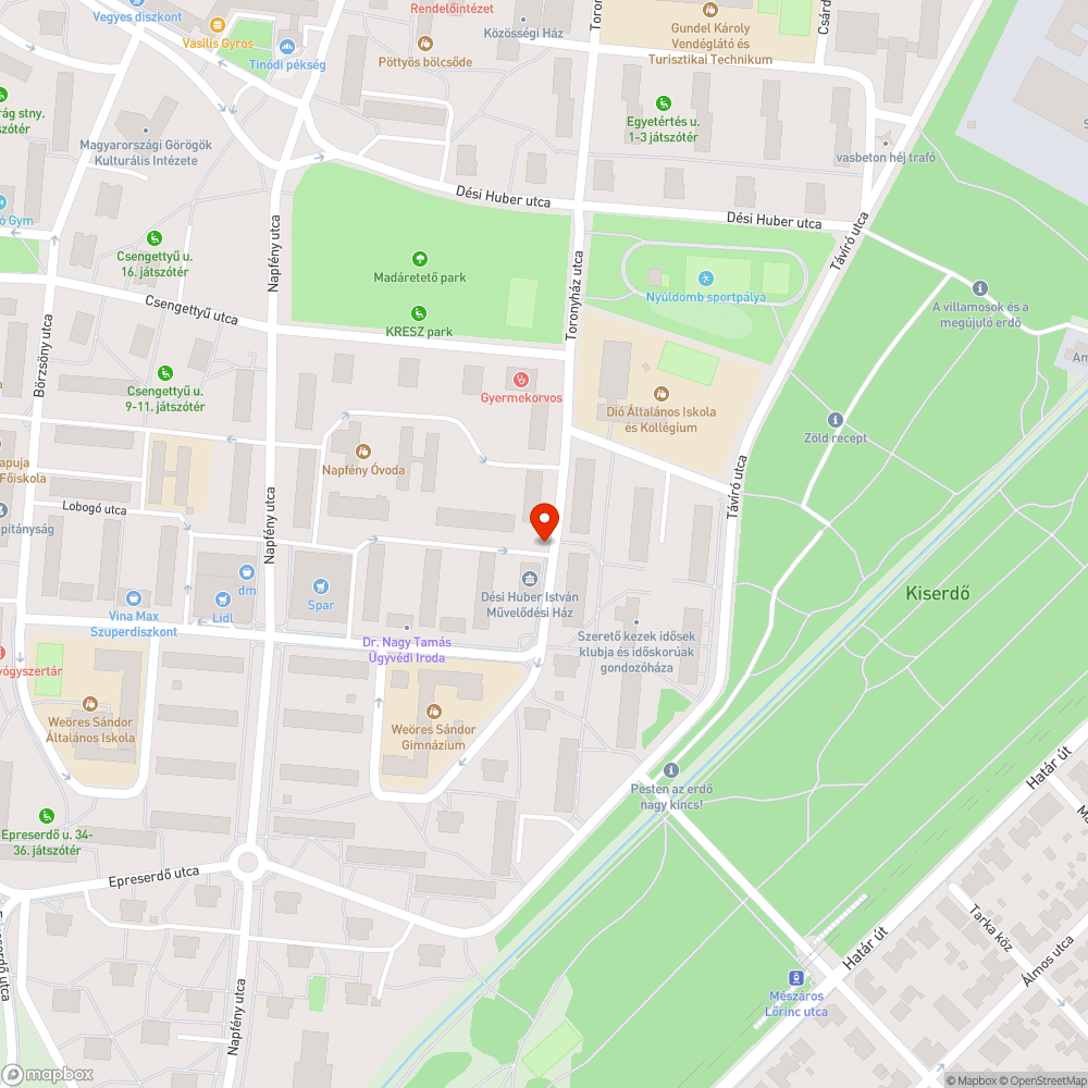 Kipufogó bejelentés helye