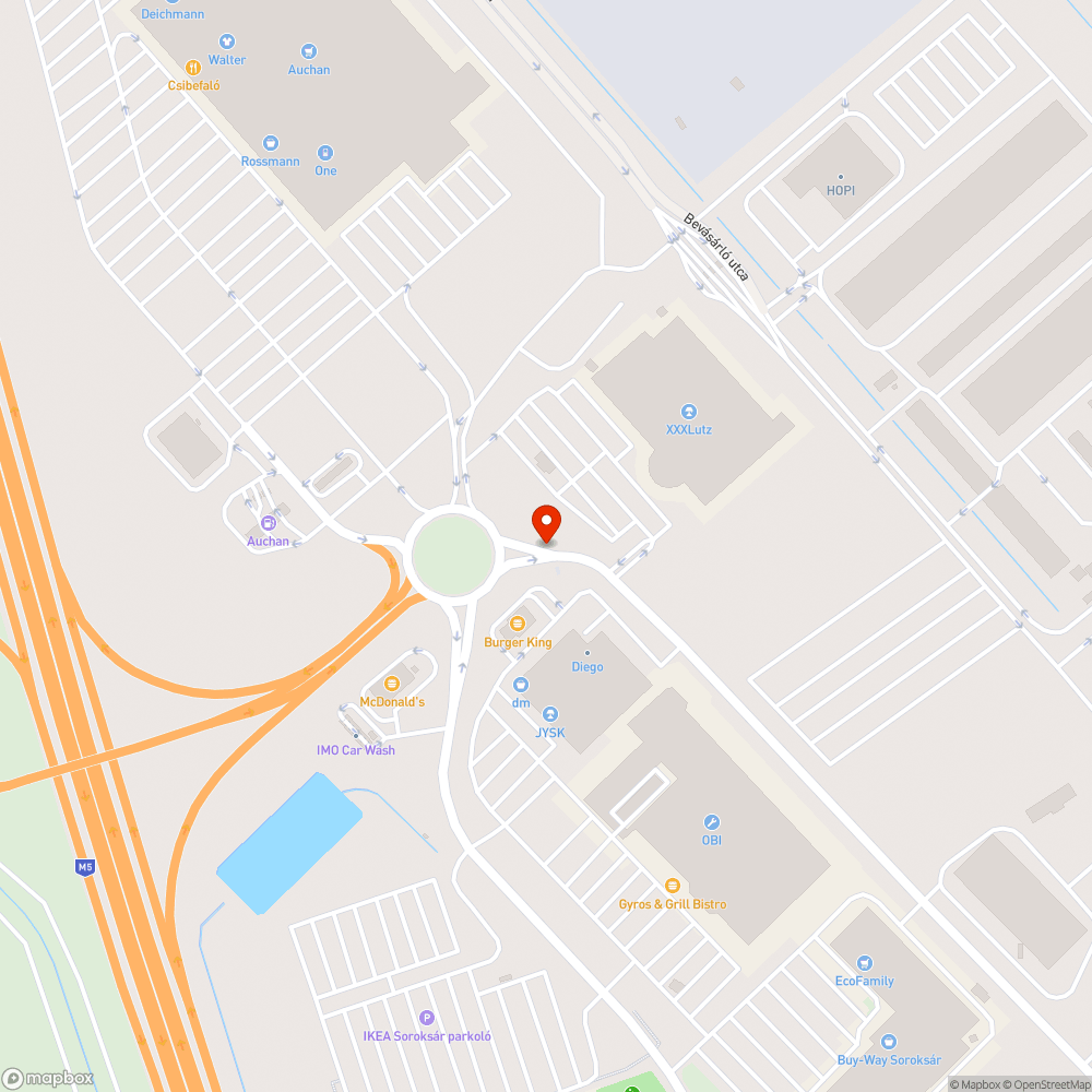 Útburkolati jelek teljes hiánya bejelentés helye