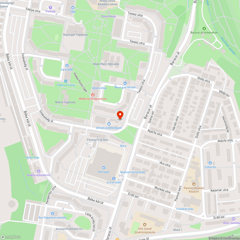 zöldterületi parkolás bejelentés helye