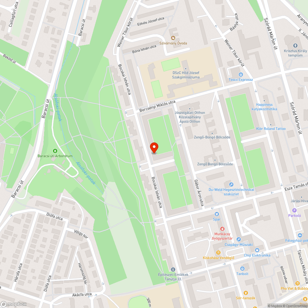 zöldterületi parkolás bejelentés helye