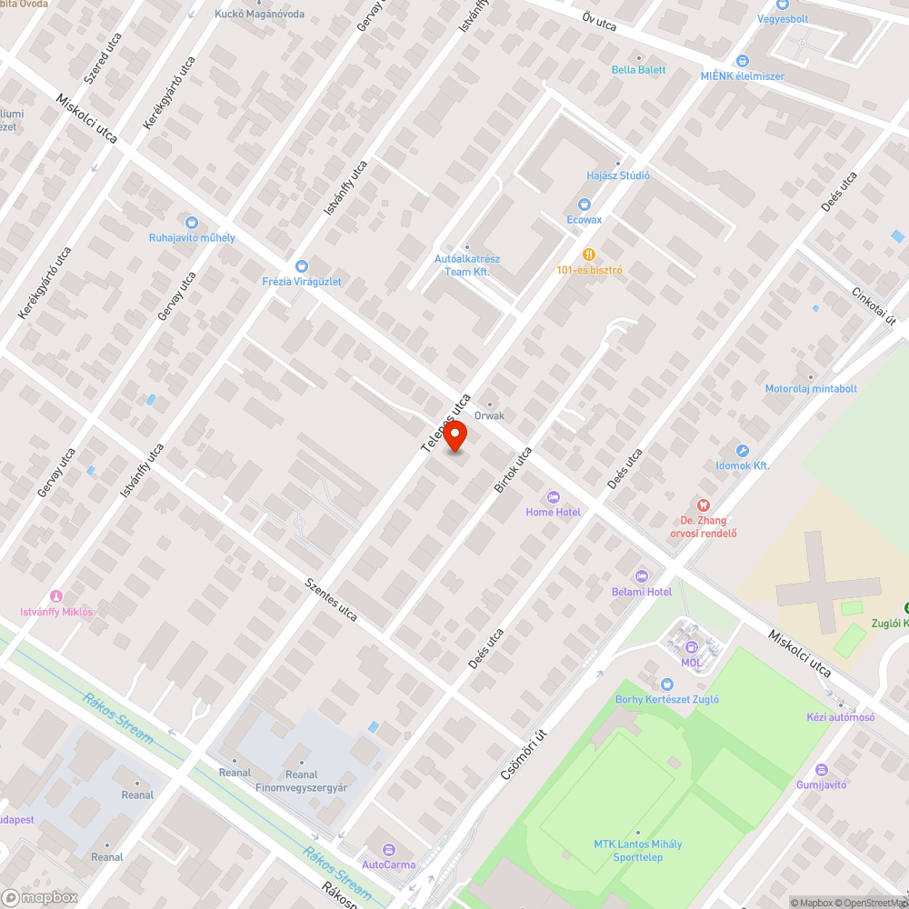 Elhagyott roncsautók bejelentés helye