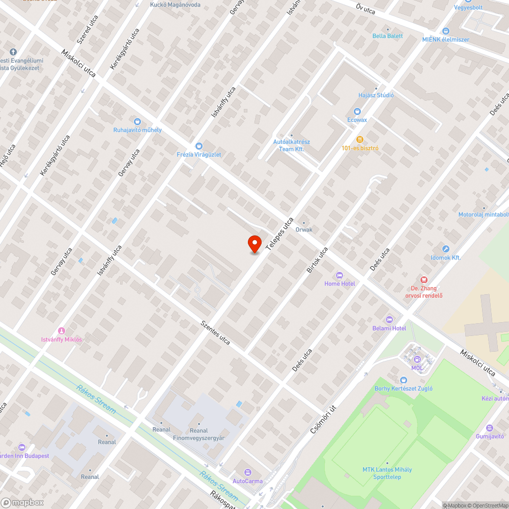 Elhagyott roncsautók bejelentés helye