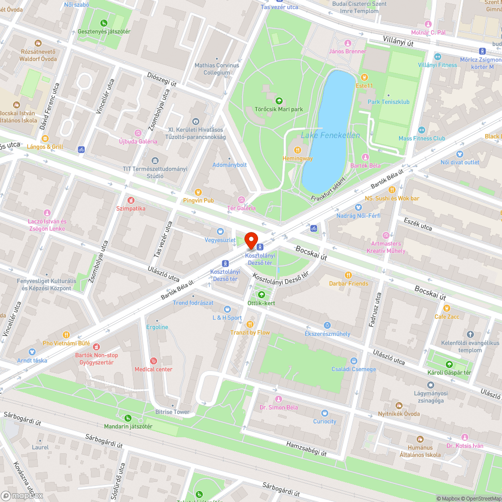 Megszűnt megállóban FUTÁR-kijelző bejelentés helye