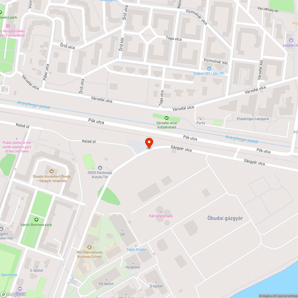 Kiégett izzó bejelentés helye