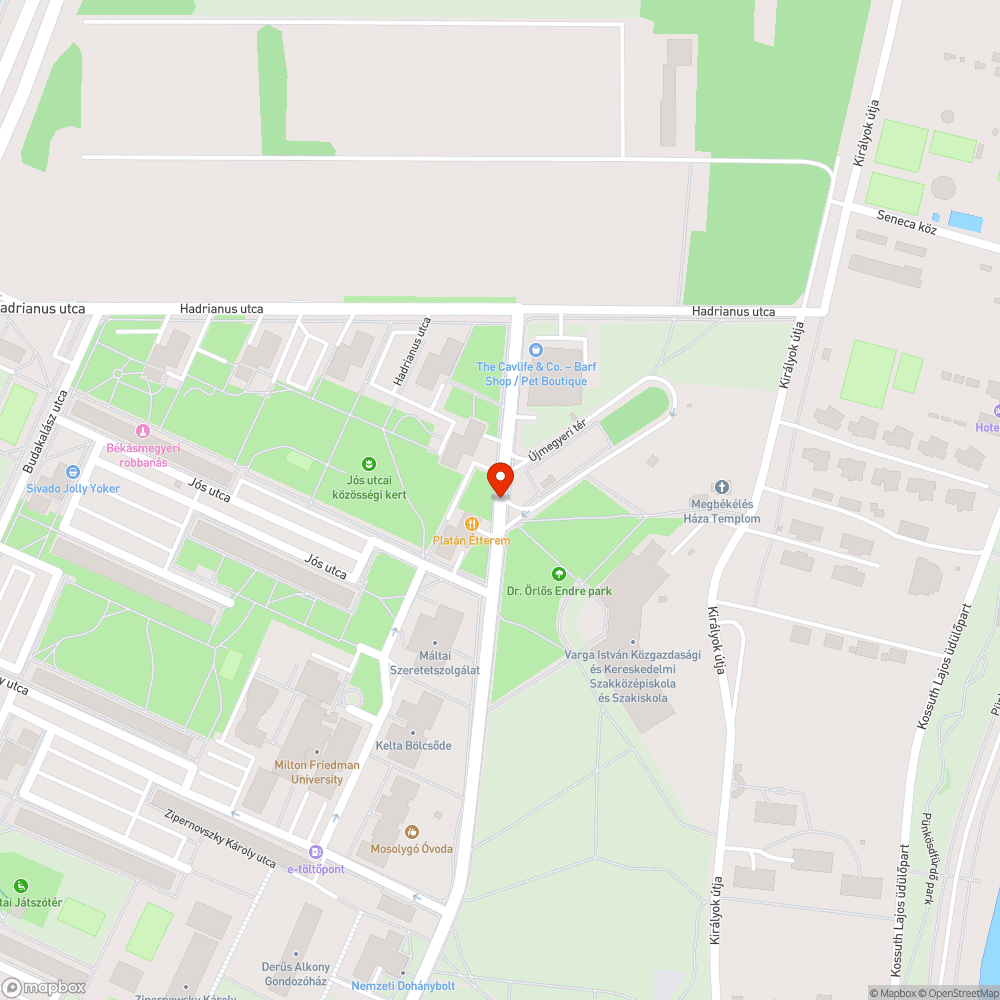 Kiégett lámpa 2.0 bejelentés helye