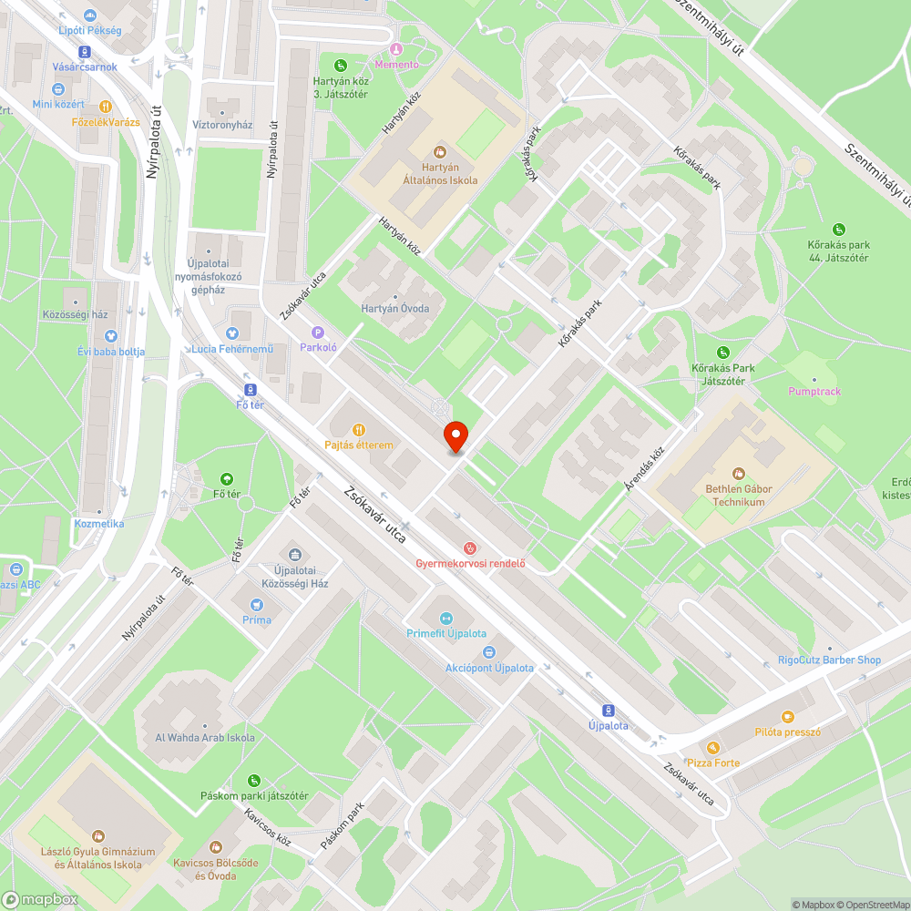 Fakó, lecsúszott, elfordult bejelentés helye