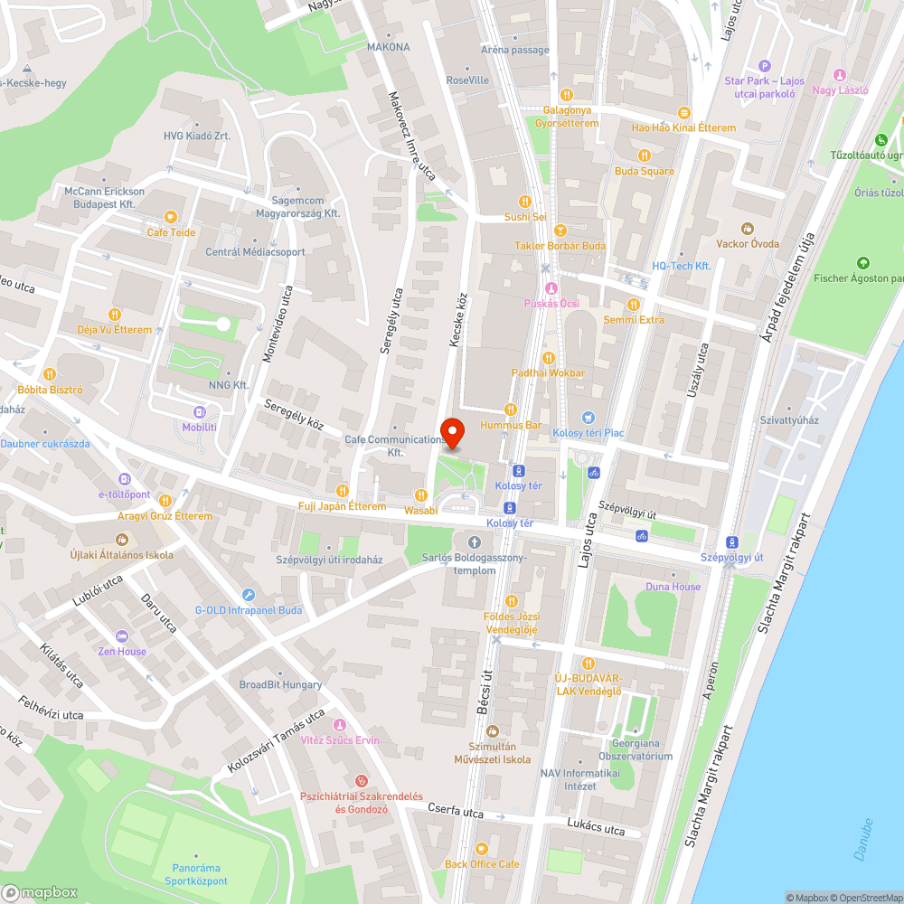 Megrongált padok bejelentés helye