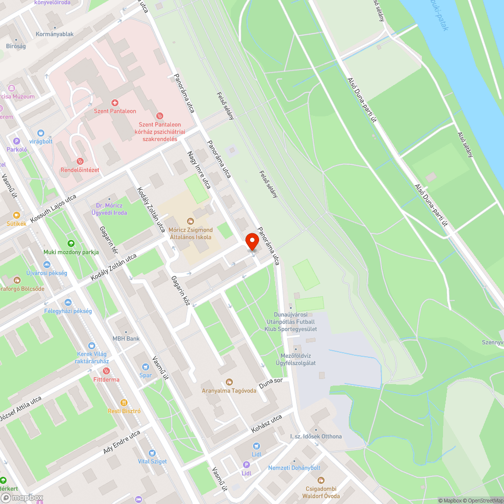 zöldterületi parkolás bejelentés helye