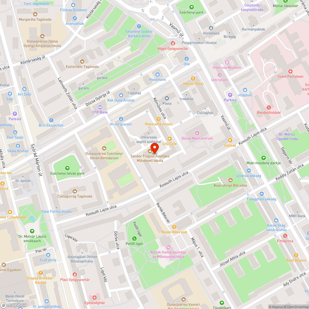 zöldterületi parkolás bejelentés helye