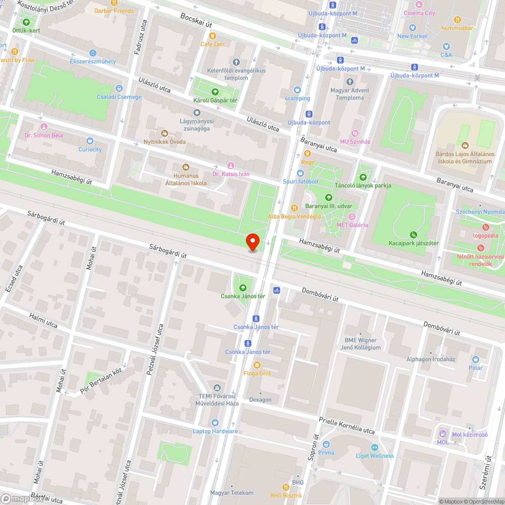 Illegális szemétlerakás bejelentés helye