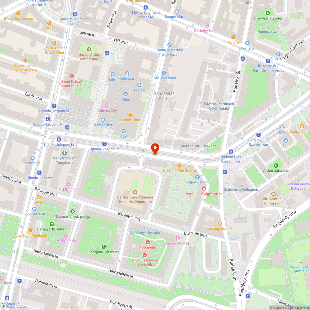 Faültetés bejelentés helye