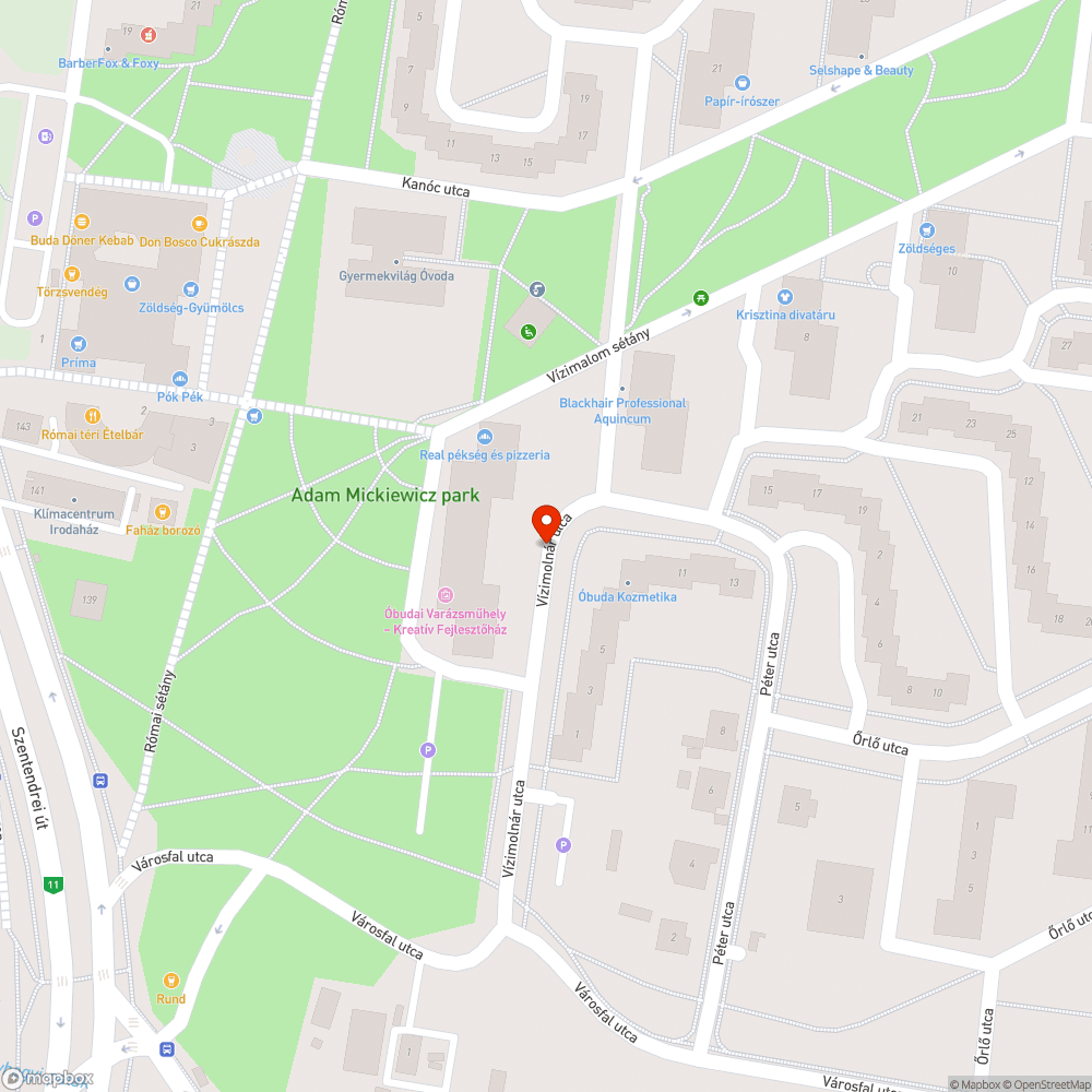 Kátyú a Vizimolnár u 7-9 elötti útcaszakaszon is bejelentés helye